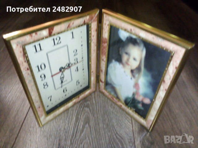 Часовник с рамка за снимка, снимка 8 - Други - 43091136