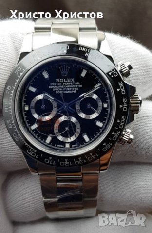 Мъжки луксозен часовник Rolex DAYTONA, снимка 2 - Мъжки - 33264767