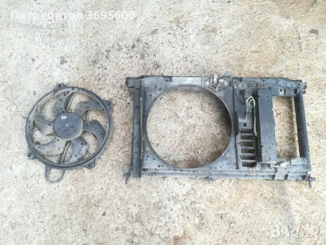 Peugeot Пежо 307 климатична прека вентилатор климатик дифузьор