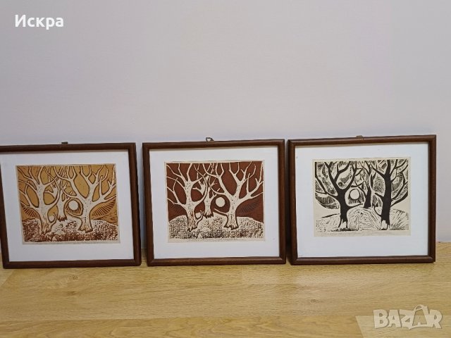 Комплект от 3 картини, снимка 2 - Картини - 43442472