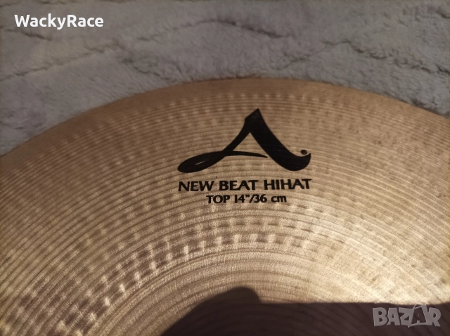 Фус чинели Zildjian A New Beat 14", снимка 3 - Ударни инструменти - 52938612