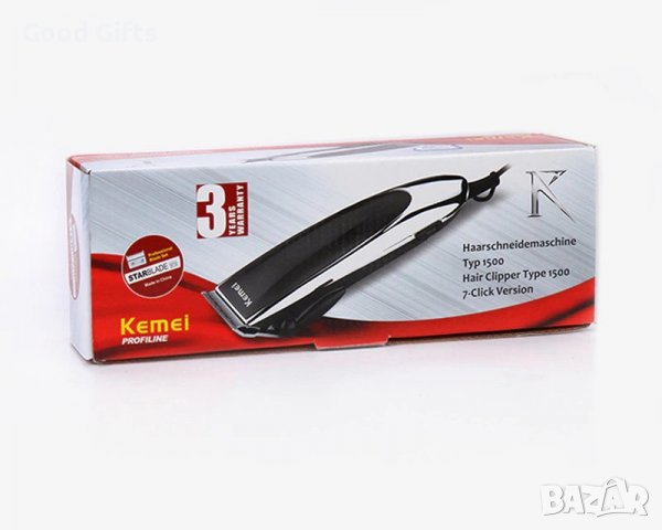 Kemei KM-1500 висококачествена машинка за подстригване