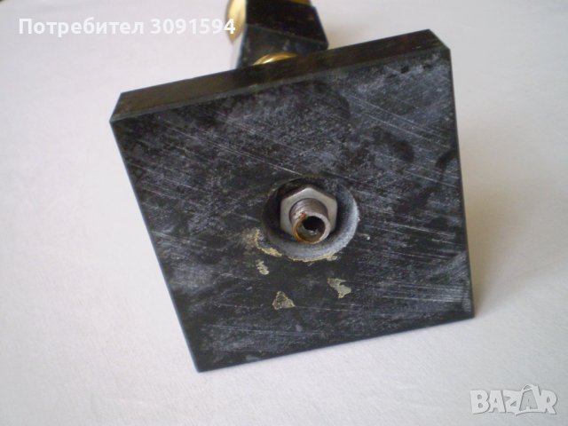 СТАР СВЕЩНИК месинга И МРАМОР, снимка 4 - Антикварни и старинни предмети - 40430211