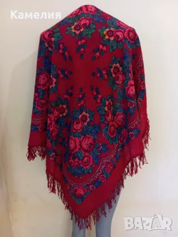 Руски шал , снимка 2 - Шалове - 49421482