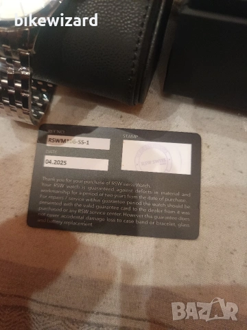 RSW RSWM106 Мъжки швейцарски кварцов часовник НОВ, снимка 2 - Мъжки - 53344852