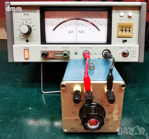 Висок клас мегаомметър електрометър