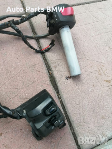 Врътка газ Ключ Фарове Yamaha R6 Старт стоп бутон палене Копче мигачи Смукач
 Ямаха Р6 , снимка 2 - Части - 44885012