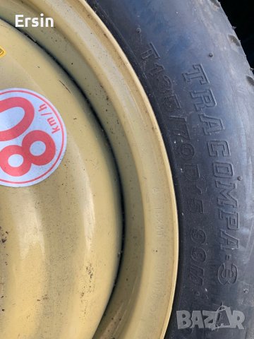 Резервна гума T 135/70 D15 99 M Bridgestone, снимка 3 - Гуми и джанти - 43314932