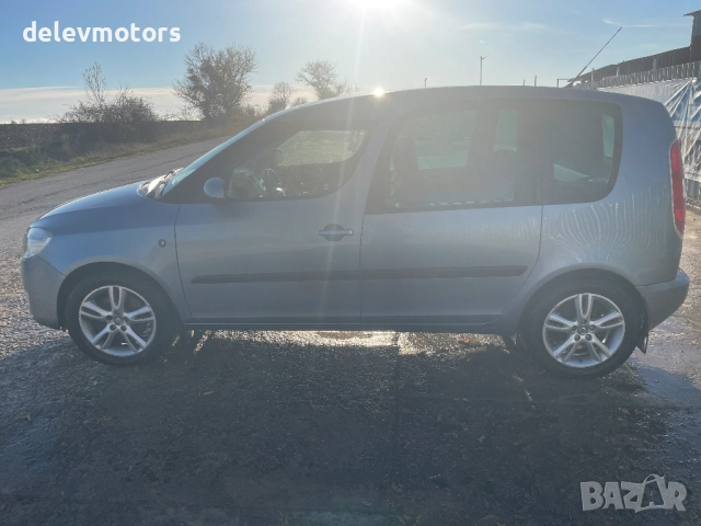 Skoda Roomster 1.6i, 105 кс., автоматик, панорама, 142 000 км. реални километри, обслужена, платени , снимка 5 - Автомобили и джипове - 52677989
