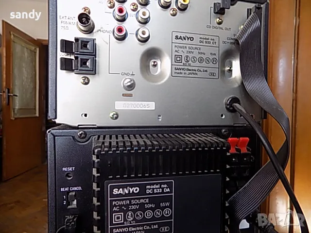 Мини уредба SANYO -dc-s33 da -dc--s33 ct, снимка 2 - Аудиосистеми - 47847819