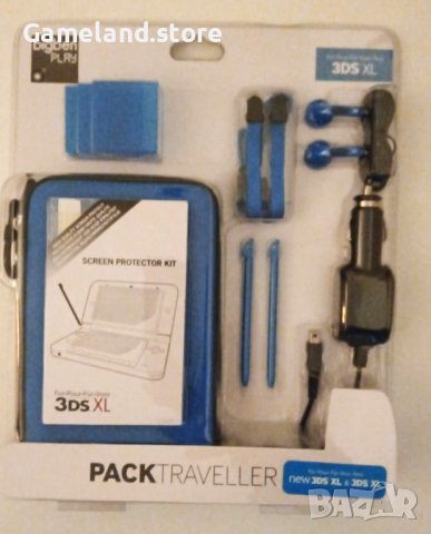 2 x stylus + 2 x strap + слушалки + зарядно за кола + предпазни калъфи - Nintendo 3DS XL - New 3DS X, снимка 2 - Аксесоари - 43145978