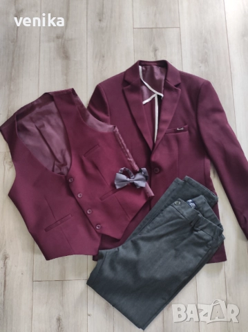 Мъжки спортно елегантен костюм , снимка 8 - Костюми - 51971767