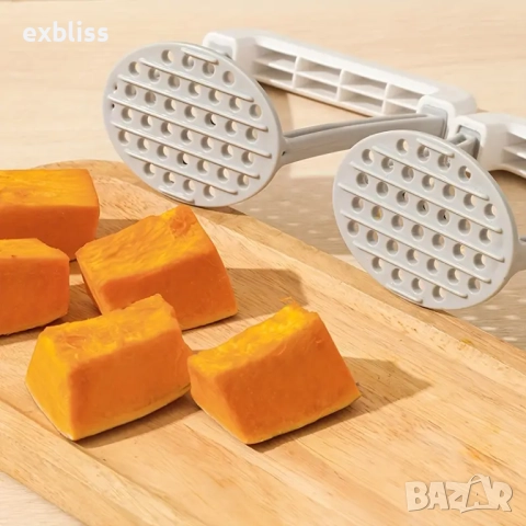 Ръчна преса за пасиране на плодове и зеленчуци, снимка 4 - Прибори за хранене, готвене и сервиране - 51694401