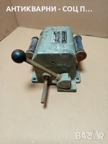 Стар Немски Механичен Брояч., снимка 3 - Антикварни и старинни предмети - 49238567