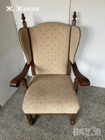 Масивно кресло, снимка 2 - Дивани и мека мебел - 52892250