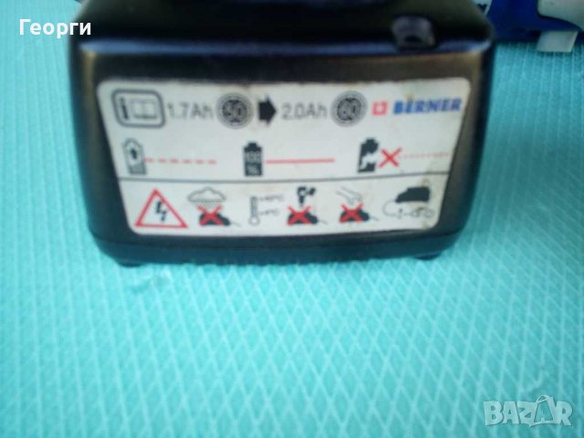 Винтоверт BERNER / DeWALT14,4V, снимка 3 - Винтоверти - 40543176