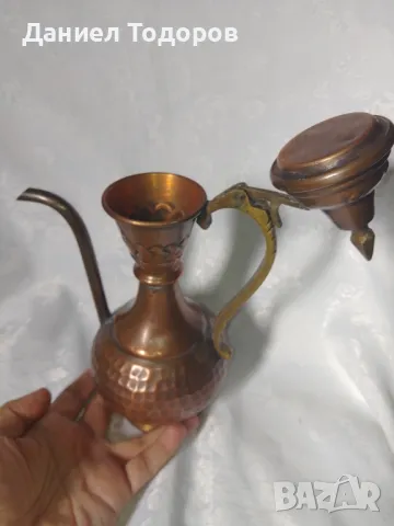 Стар Кован Меден Ибрик, снимка 6 - Антикварни и старинни предмети - 49441087