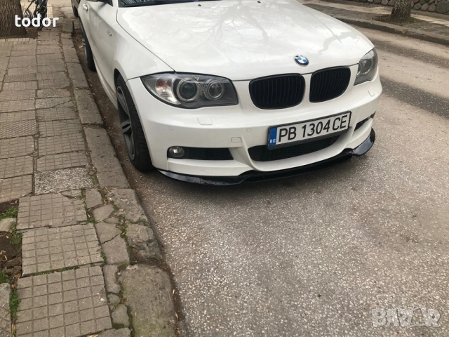 BMW 1серия преден лип спойлер за М броня, снимка 5 - Аксесоари и консумативи - 53118352