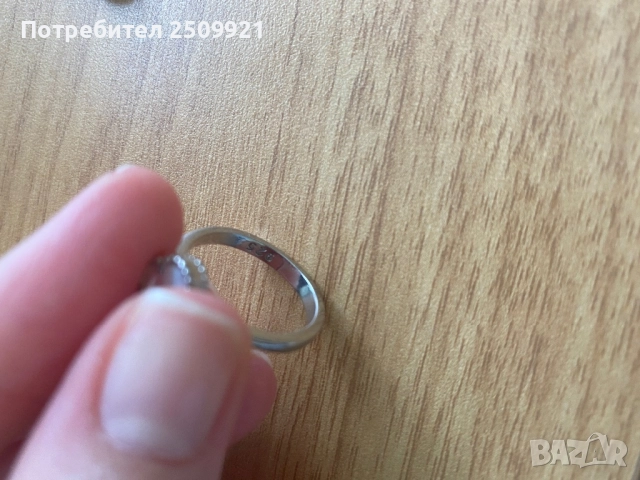 Сребърни бижута - пръстени и висулка за колие, снимка 5 - Колиета, медальони, синджири - 52904342