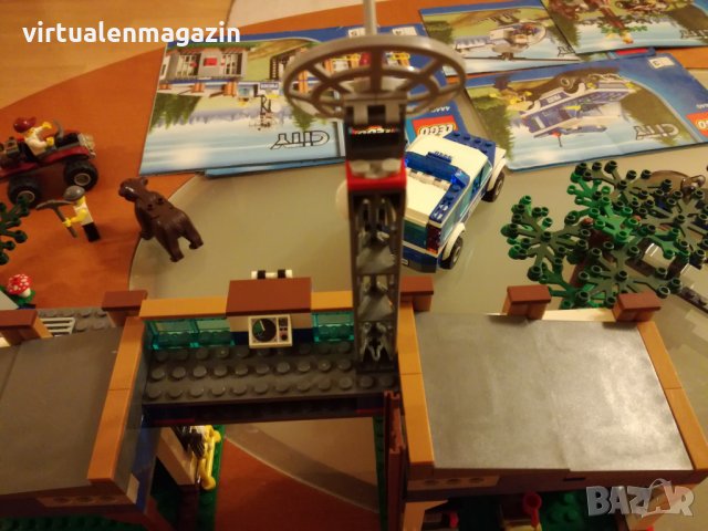 Конструктор Лего - модел LEGO City 4440 - Горска полицейска станция, снимка 7 - Конструктори - 32911574
