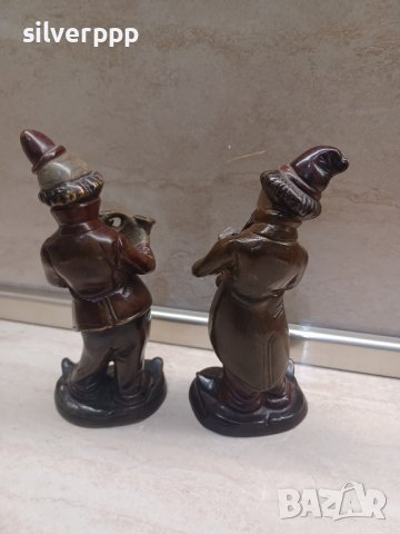  Чифт бронзови антикварни статуетки , снимка 4 - Други ценни предмети - 43270173