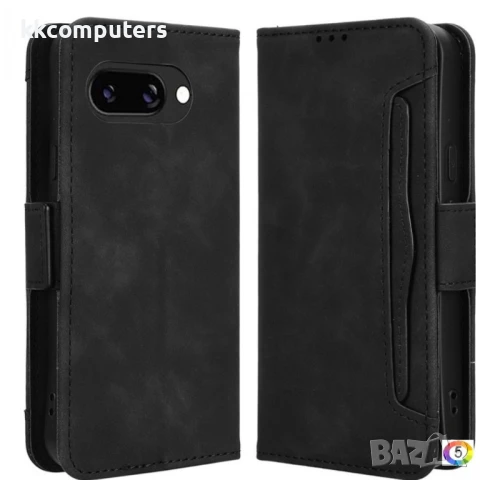 Google Pixel 9a Multiple Card Slots /Magnetic Wallet Калъф и Протектор