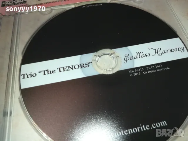 TRIO THE TENORS CD 2910241444, снимка 6 - CD дискове - 47761903