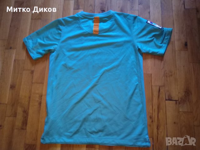 Barcelona футболна тениска  2010 - 2011 гости Nike M юноши 140-150cm, снимка 6 - Футбол - 32509266