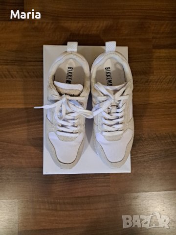 сникърси Bikkembergs Hector B4BKM0028 WHITE 40 M, снимка 7 - Маратонки - 43116188