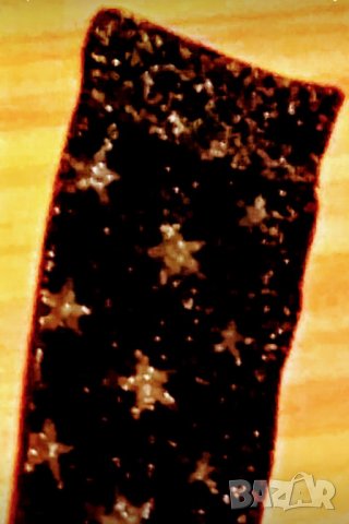 Чорапи 7/8 с сребърни звездички, снимка 4 - Други - 28173483