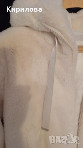 Дамско кожено късо палто, снимка 4 - Палта, манта - 53077154