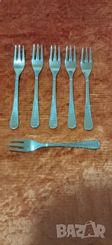 Стари десертни вилички, снимка 9 - Колекции - 49189902