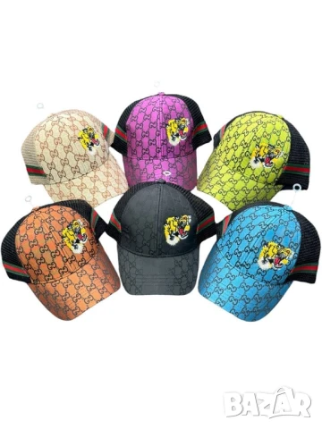 шапки с козирка gucci louis vuitton calvin klein jeans , снимка 11 - Шапки - 50748830
