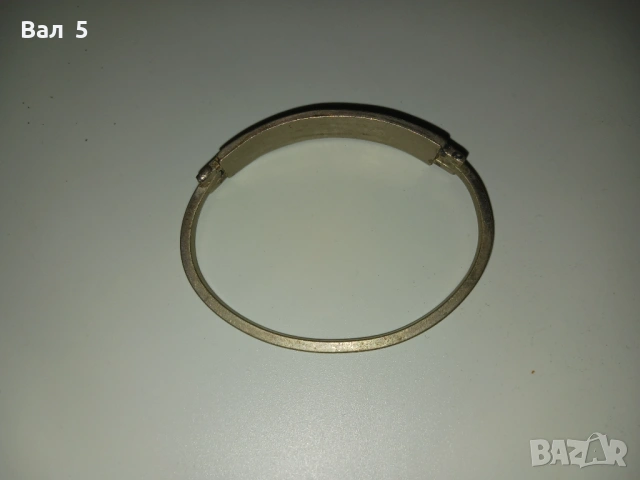 Стара красива гривна с цветен седеф, снимка 3 - Антикварни и старинни предмети - 53511025