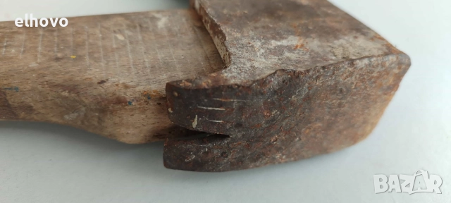 Стара брадва#71, снимка 7 - Антикварни и старинни предмети - 52570501
