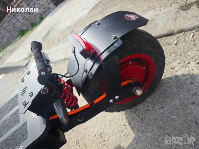 Мощна Електрическа тротинетка K-Cloud k14 10000W 72V 40Ah (140km/h), снимка 5 - Друга електроника - 50381671