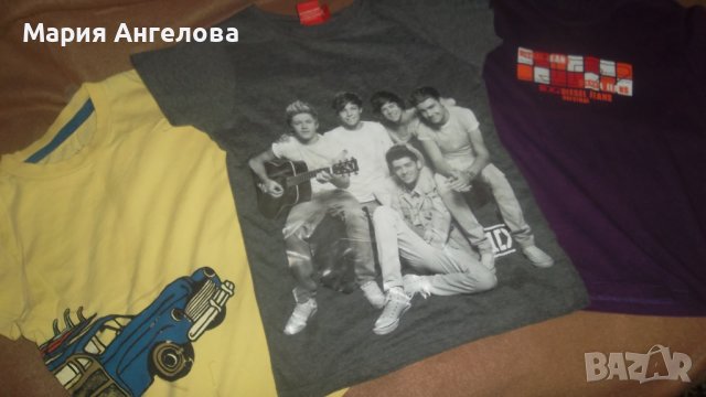 3 маркови блузки общо за 18 лв. ръст 128-134, снимка 1