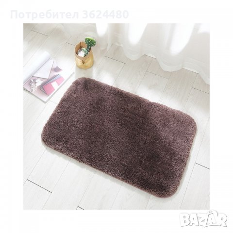 ЕДНОЦВЕТНО ПЛЮШЕНО КИЛИМЧЕ ЗА БАНЯ, снимка 16 - Други стоки за дома - 39976043