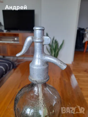 Стара бутилка,шише Газирана вода Горна Баня, снимка 5 - Други ценни предмети - 48642850