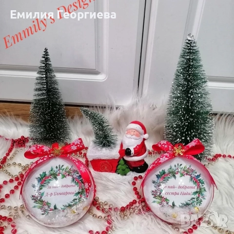 Коледни топки със снимки на най- ниска цена , снимка 5 - Други - 52522117