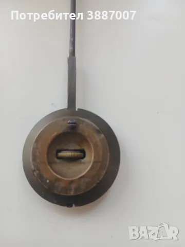 Каминен часовник/стар механизъм, снимка 8 - Антикварни и старинни предмети - 49686993