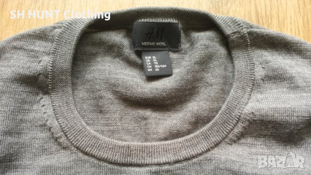 H & M 100% Merino Wool размер XL блуза 100% Мерино Вълна - 782, снимка 4 - Блузи - 44006090