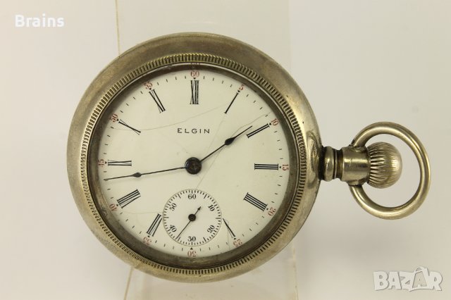 1905 Америкаснки Джобен Часовник ELGIN, снимка 2 - Антикварни и старинни предмети - 37723344