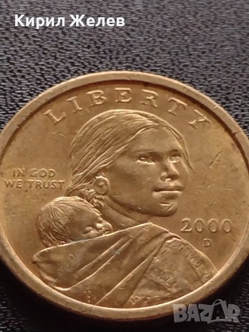 Монета 1 долар 2000г. САЩ LIBERTY IN GOD WE TRUST за КОЛЕКЦИЯ 26696, снимка 2 - Нумизматика и бонистика - 40767297