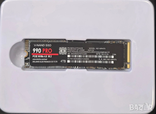 SSD Rqiurpn 4TB M.2 PCIe 4.0 2br., снимка 2 - Твърди дискове - 53235189