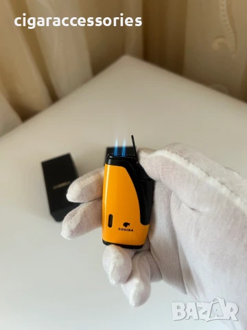 Запалка Cohiba с 2 пламъка + подаръчна кутия, снимка 2 - Запалки - 50906996