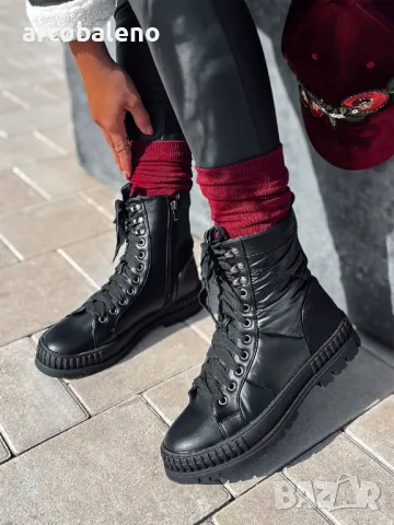 Дамски боти CITYSTRY с дебела подметка