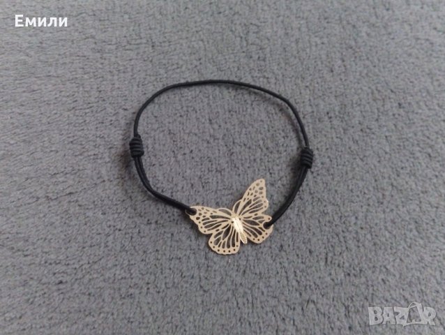 Гривна с пеперуда, снимка 1