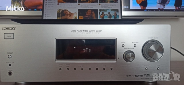 Sony STR DG510  HDMI  дистанционно , снимка 2 - Ресийвъри, усилватели, смесителни пултове - 53427208
