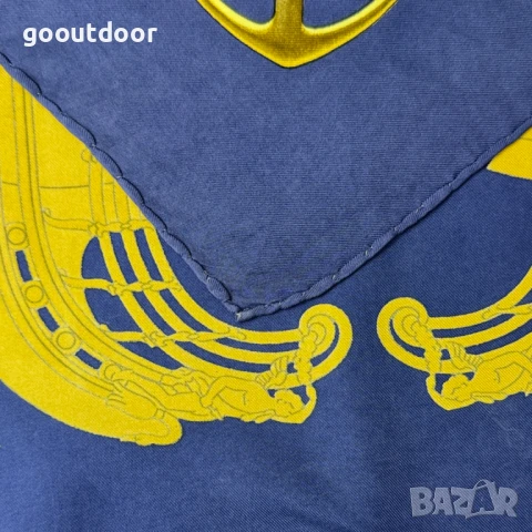 Vintage Hermès Proues Silk Scarf 87x87, снимка 7 - Шалове - 51171551